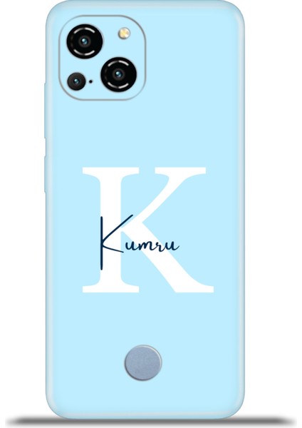 Reeder S23 Pro Max Kılıf Silikon Esnek Kamera Koruma Kişiye Özel Isim Harf Zao Mavi - K fiyatları