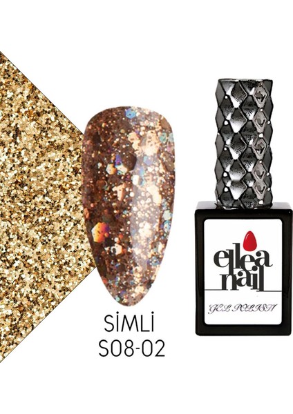 Simli Kalıcı Oje S08-2 fiyatları