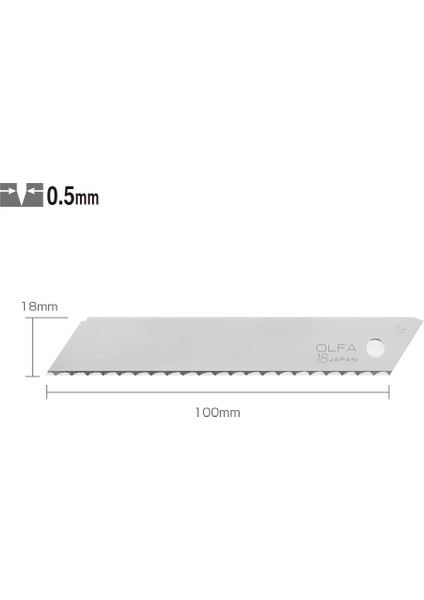 Lwb-3b Maket Bıçağı Yedeği 3'lü Tüp