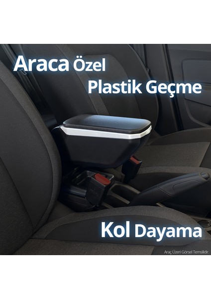 Renault Megane 3 Kol Dayama Kolçak Geçmeli Abs Gri 2010-2016 A+Kalite