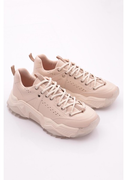 65119-22Y Kadin Bağcikli Kalin Taban Sneakers Ayakkabi fiyatları
