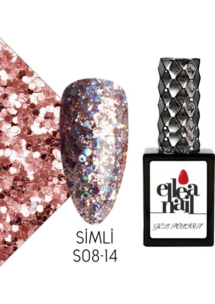 Simli Kalıcı Oje S08-14 fiyatları