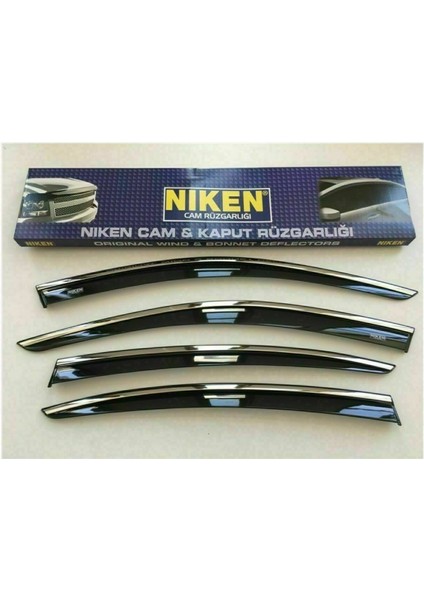 Niken Hyundai I30 2013-2017 Kromlu Cam Rüzgarlığı 4lü