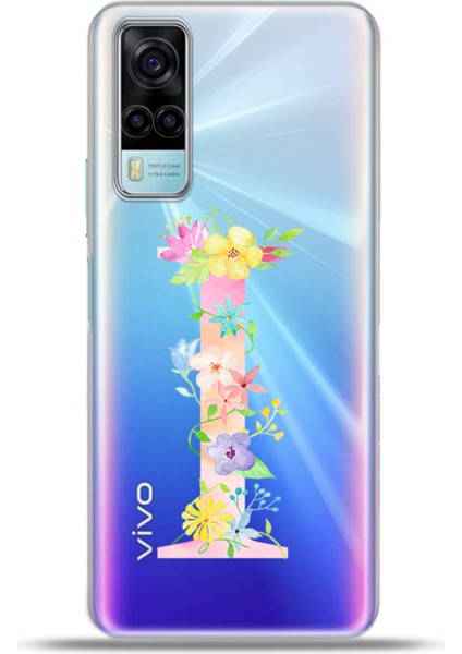 Vivo Y53S Kılıf Esnek Silikon Kamera Koruma Kişiye Özel Harfler Kai - I Harfi fiyatları
