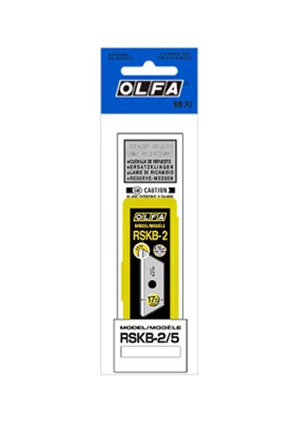 Rskb-2/5 Maket Bıçağı Yedeği 5'li