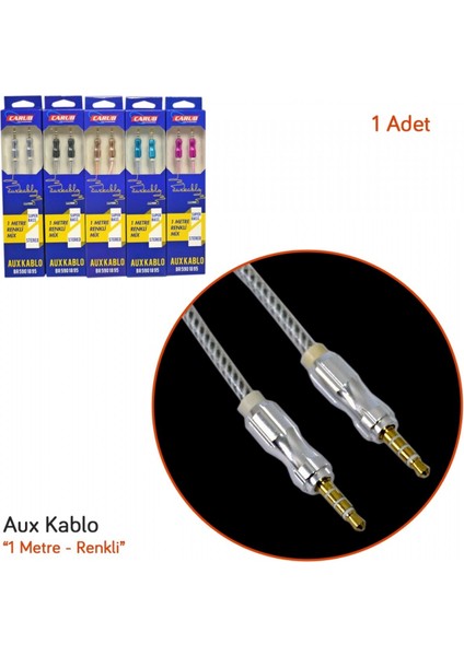 Aux Kablo Renkli 1 mt BR5901895