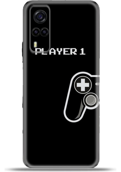 Vivo Y53S Kılıf Esnek Silikon Kamera Koruma 4K Desenli Özel Tasarım - Player1 fiyatları