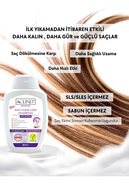 Anti-Hair Loss Shampoo For Women 300 ml - Kadınlar İçin Saç Dökülmesine Karşı Etkili Şampuan modelleri