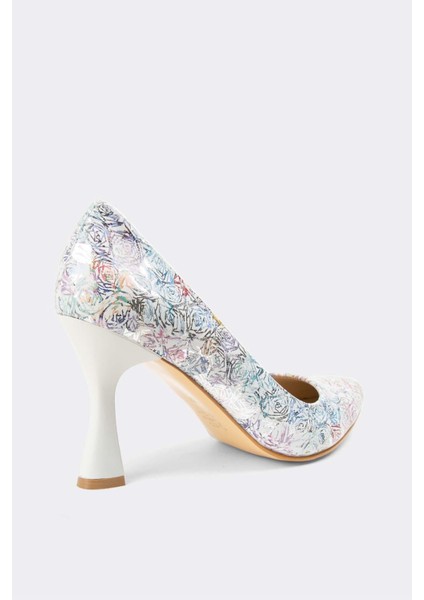 Kadın Stiletto Hakiki Deri Ayakkabı 052Y21K10003 fırsatları