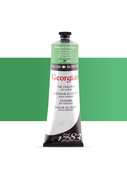 Georgian Yağlı Boya 225 ml Permanent gr een Light