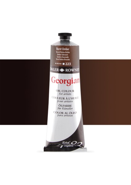 Georgian Yağlı Boya 225 ml Burnt Umber