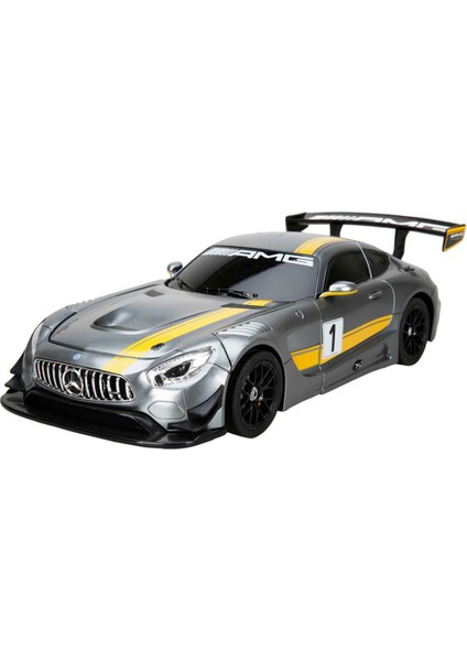 Mercedes Benz Amg Gt3 Dönüşebilen Uzaktan Kumandalı Araba Gri