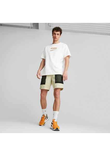 Erkek Granola Puma Downtown Cargo Shorts 8" Wv Bej Erkek Şort