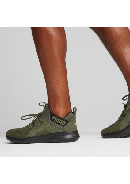 Erkek Green Moss-Puma Black Puma Softride Enzo Nxt Yeşil Erkek Yürüyüş Ayakkabısı