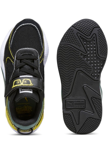 Kadın Puma Black-Lemon Meringue Puma Rs-X Spongebob Ps Siyah Kadın Günlük Spor Ayakkabı