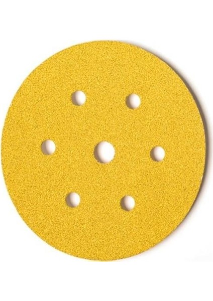 Gold 150MM 7 Delikli Cırt Zımpara 5'li 120