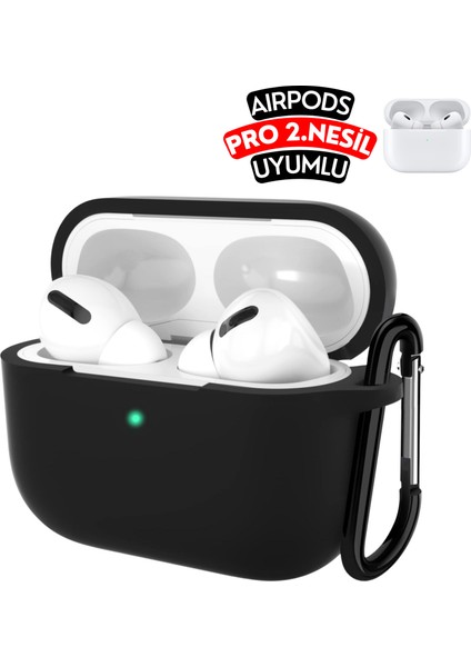 Pro 2. Nesil Uyumlu Koruyucu ve Darbe Emici Yumuşak Silikon Kopçalı Kulaklık Kılıfı