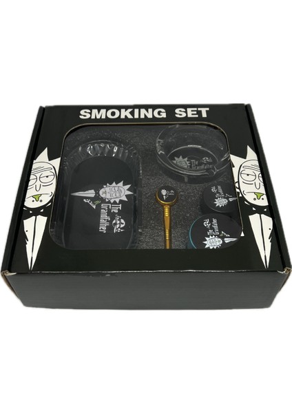 5 Parça Sigara Duman Smoking Set