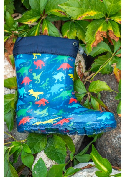 Çocuk Çizme Yağmur Çizmesi ve Kar Botu Soğuk Geçirmez Kürklü