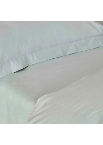 Back To Basic %100 Pamuk King Size Nevresim Takımı Mavi