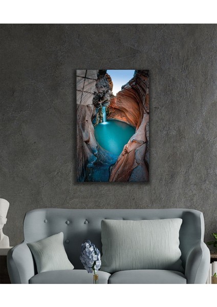 Doğa Şelale 4mm Dayanıklı Cam Tablo Temperli Cam fiyatları