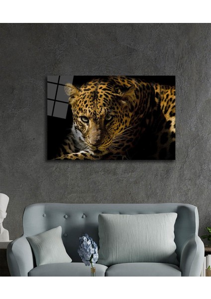Leopar Hayvan Cam Tablo fiyatları