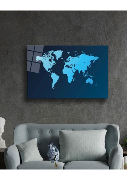 Dünya Haritası 17 Cam Tablo fiyatları