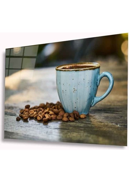 Kahve Cam Tablo 4mm Dayanıklı Temperli Cam