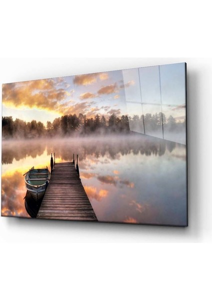 Doğa Manzara Cam Tablo 4mm Dayanıklı Temperli Cam