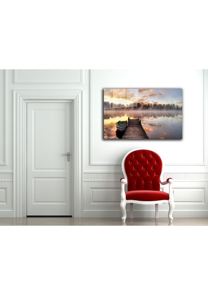 Doğa Manzara Cam Tablo 4mm Dayanıklı Temperli Cam fiyatları