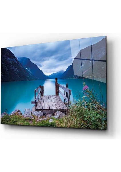 Doğa Manzara Cam Tablo 4mm Dayanıklı Temperli Cam