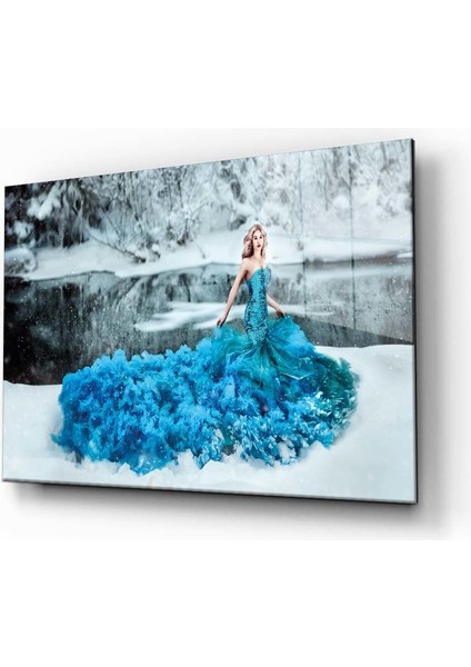 Doğa Manzara Cam Tablo 4mm Dayanıklı Temperli Cam