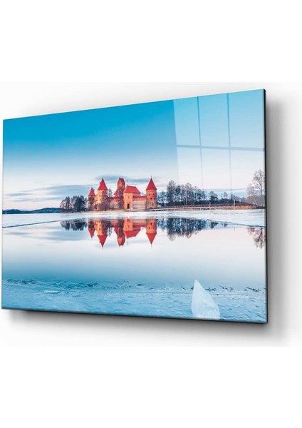 Doğa Manzara Cam Tablo 4mm Dayanıklı Temperli Cam
