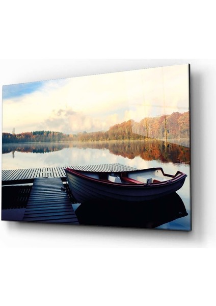Doğa Manzara Cam Tablo 4mm Dayanıklı Temperli Cam