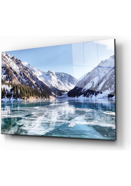 Doğa Manzara Cam Tablo 4mm Dayanıklı Temperli Cam