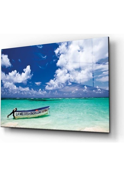 Doğa Manzara Cam Tablo 4mm Dayanıklı Temperli Cam