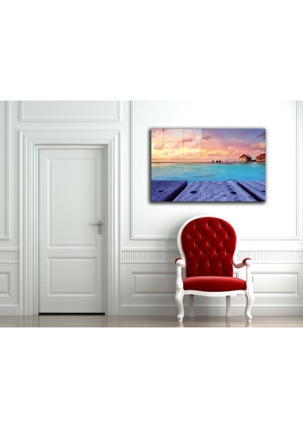 Doğa Manzara Cam Tablo 4mm Dayanıklı Temperli Cam fiyatları