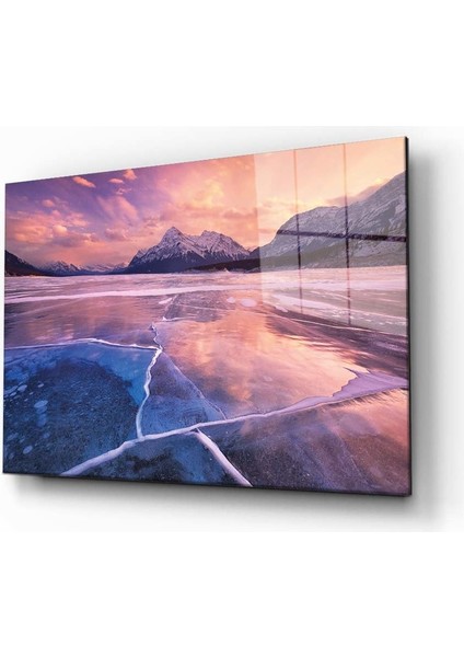 Doğa Manzara Cam Tablo 4mm Dayanıklı Temperli Cam