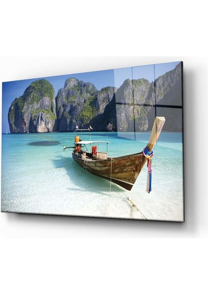 Doğa Manzara Cam Tablo 4mm Dayanıklı Temperli Cam