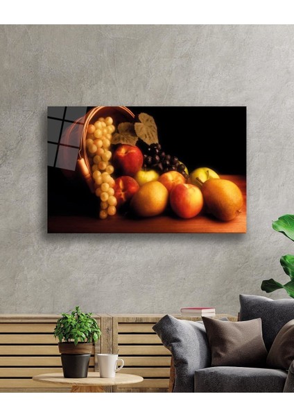 Meyveler Cam Tablo 4mm Dayanıklı Temperli Cam fiyatları