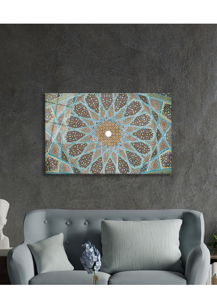 Dini Islami Motif Cam Tablo Ev ve Ofis Duvar Dekoru Hediyelik Büyük Tablo Cam fiyatları