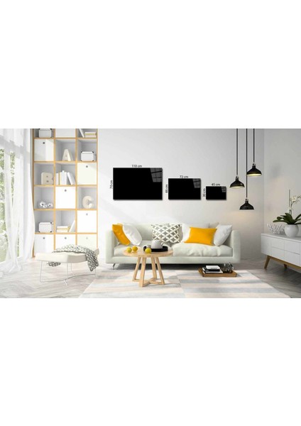 Atatürk Silüet 4 mm Temperli Cam Tablo modelleri