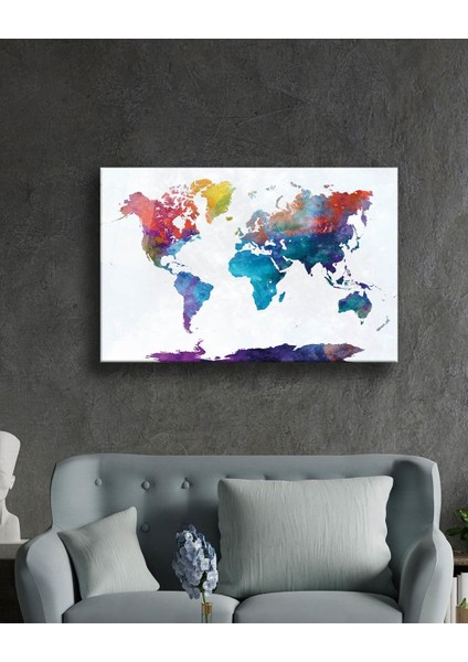 Dünya Haritası 52 Cam Tablo fiyatları