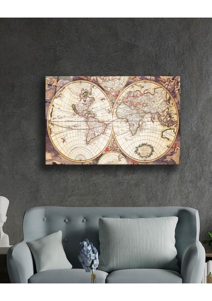 Dünya Haritası 82 Cam Tablo fiyatları