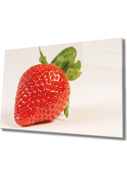 Meyveler Cam Tablo 4mm Dayanıklı Temperli Cam