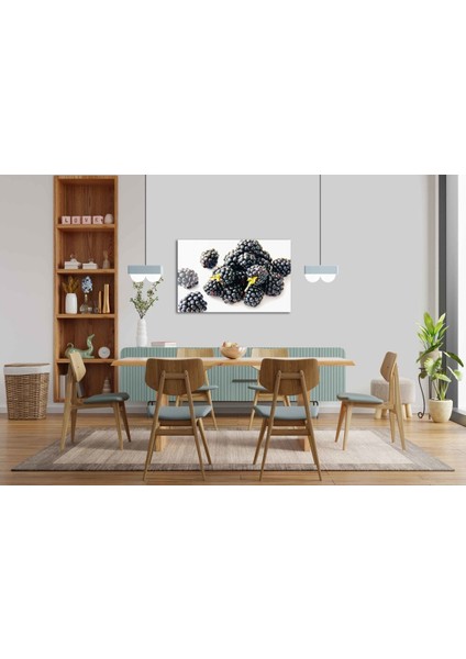 Meyveler Cam Tablo 4mm Dayanıklı Temperli Cam
