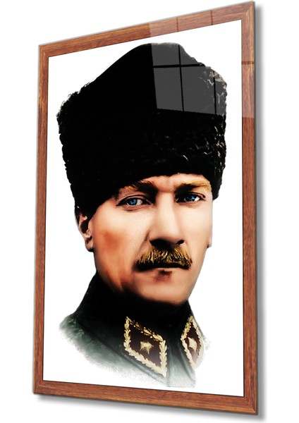 Atatürk Cam Tablo 4 mm Dayanıklı Temperli Cam