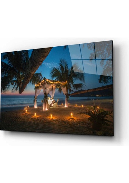 Doğa Manzara Cam Tablo 4mm Dayanıklı Temperli Cam