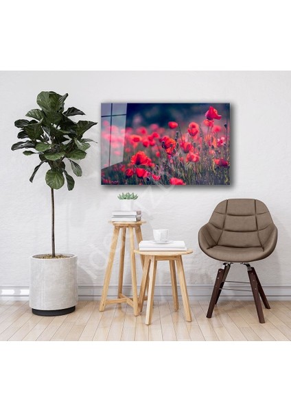 Çiçekdoğa Manzara Cam Tablo 4mm Dayanıklı Temperli Cam