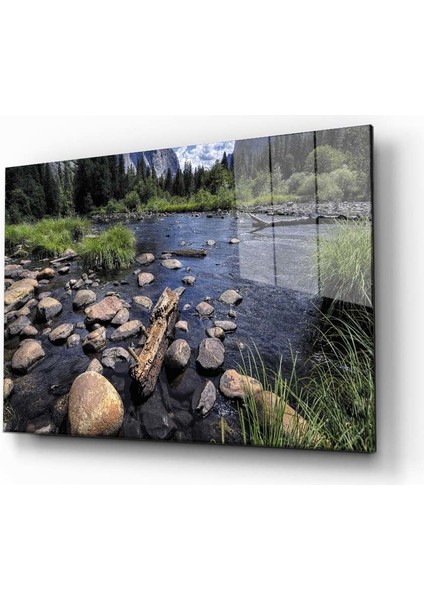 Doğa Manzara Cam Tablo 4mm Dayanıklı Temperli Cam